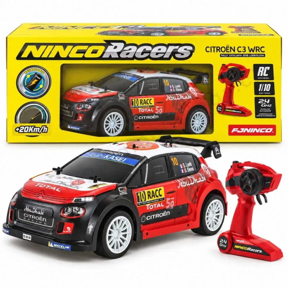 Auto RC Citroen C3 WRC Ninco Racers – Tienda Stampaideas Imprimeideas